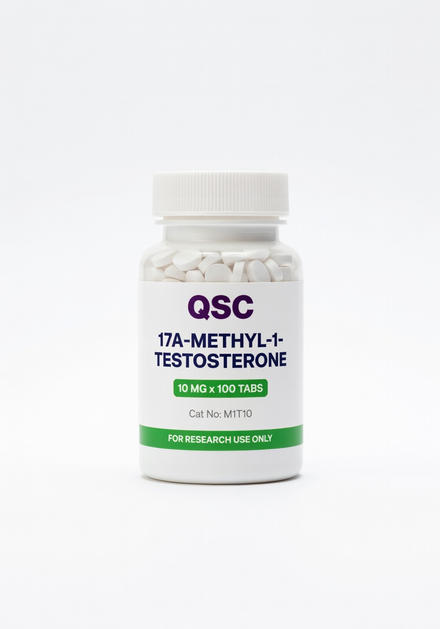 17a-Methyl-1-Testosterone 10mg*100tabs — QSC product photo