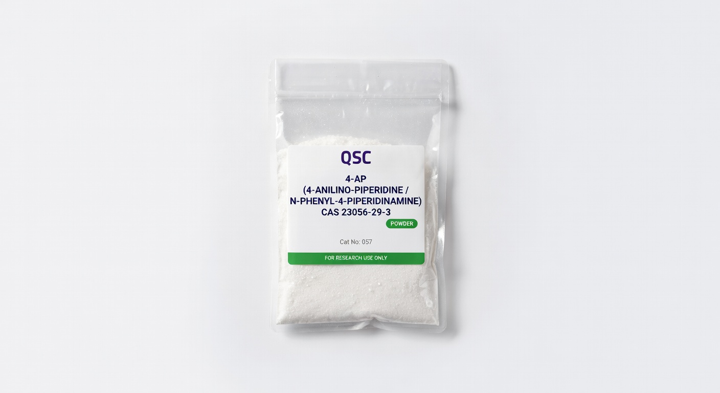 4-AP (4-anilino-piperidine / N-phenyl-4-piperidinamine) CAS 23056-29-3 Powder — QSC product photo