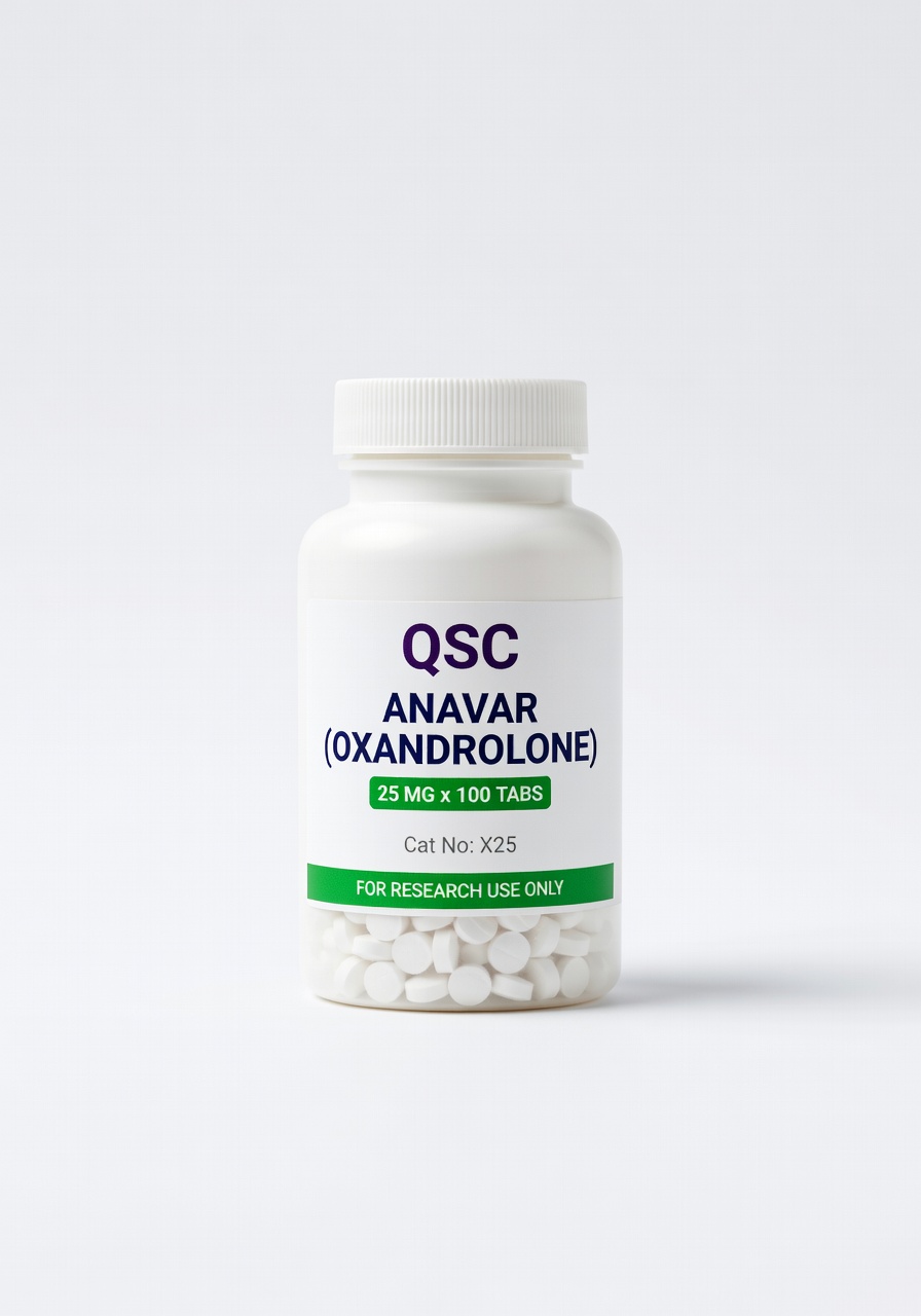 Anavar (Oxandrolone) 25mg*100tabs — QSC product photo