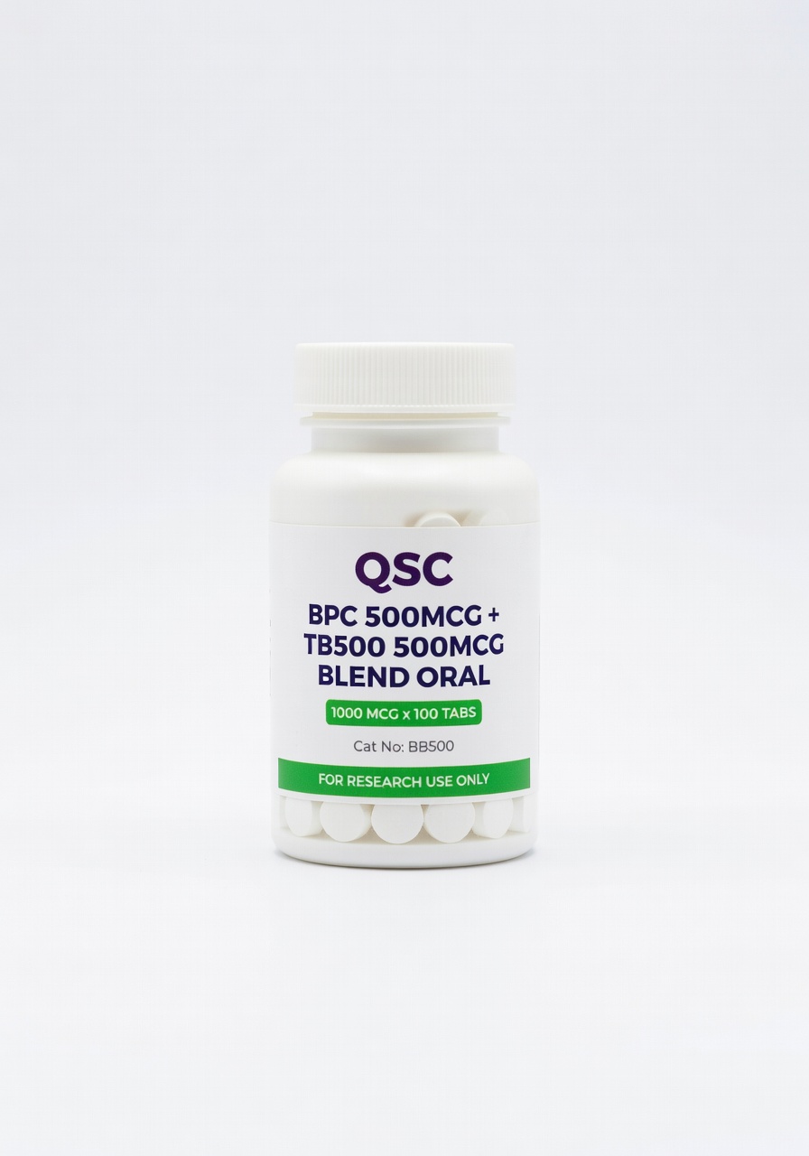 BPC 500mcg + TB500 500mcg Blend Oral 1000mcg*100tabs — QSC product photo