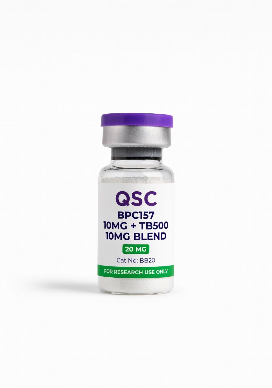 BPC157 10mg + TB500 10mg Blend 20mg*10vials — QSC product photo