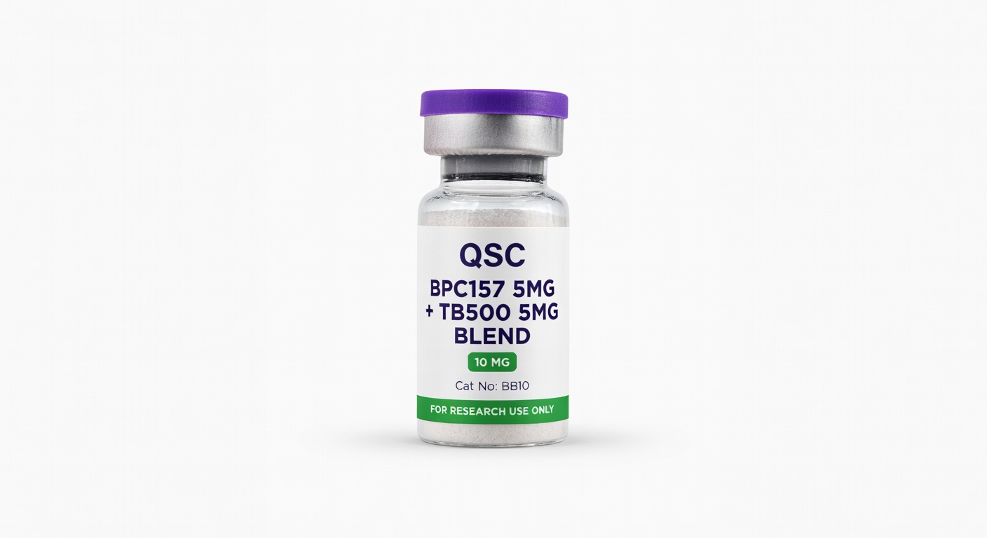 BPC157 5mg + TB500 5mg Blend 10mg*10vials — QSC product photo
