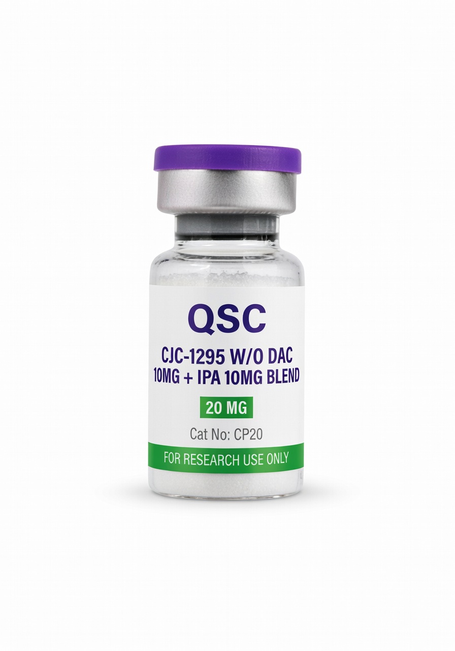 CJC-1295 w/o DAC 10mg + IPA 10mg Blend 20mg*10vials — QSC product photo