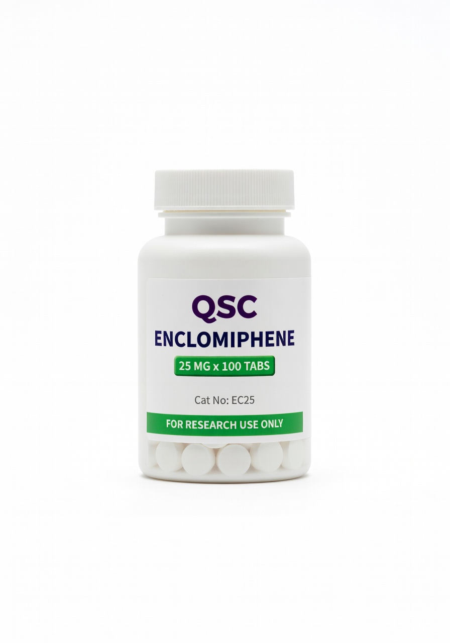 Enclomiphene 25mg*100tabs — QSC product photo