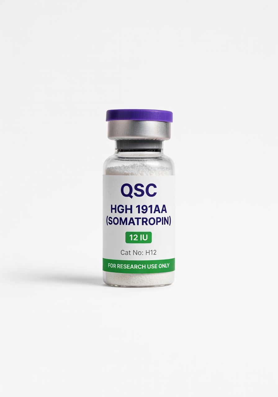 HGH 191AA (Somatropin) 12iu*10vials — QSC product photo