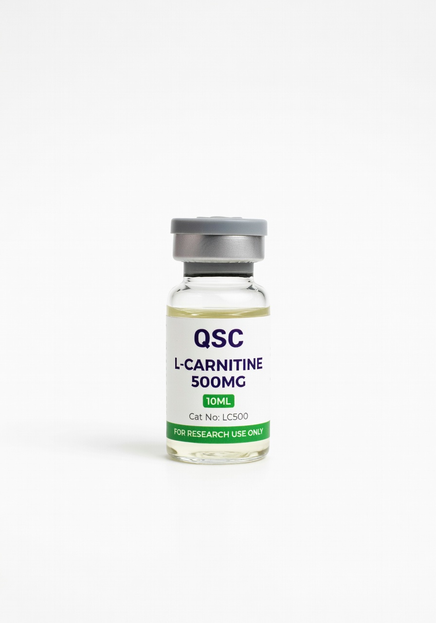 L-Carnitine 500mg 10ml vial — QSC product photo