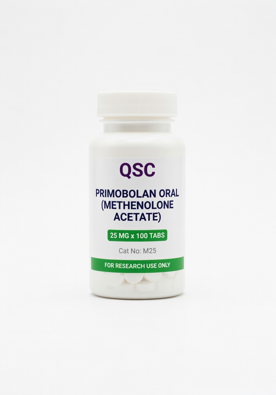Primobolan Oral (Methenolone Acetate) 25mg*100tabs — QSC product photo