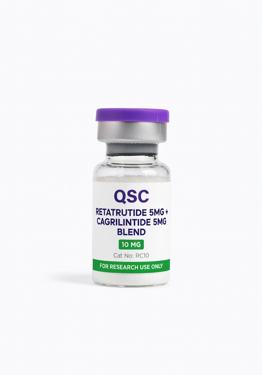 Retatrutide 5mg + Cagrilintide 5mg Blend 10mg*10vials — QSC product photo