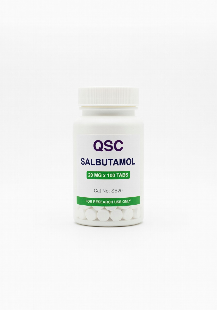 Salbutamol 20mg*100tabs — QSC product photo