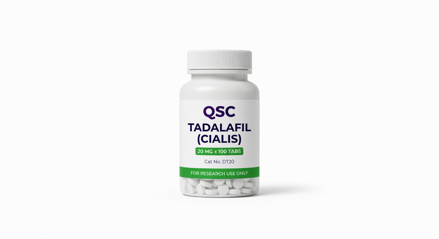 Tadalafil (Cialis) 20mg*100tabs — QSC product photo