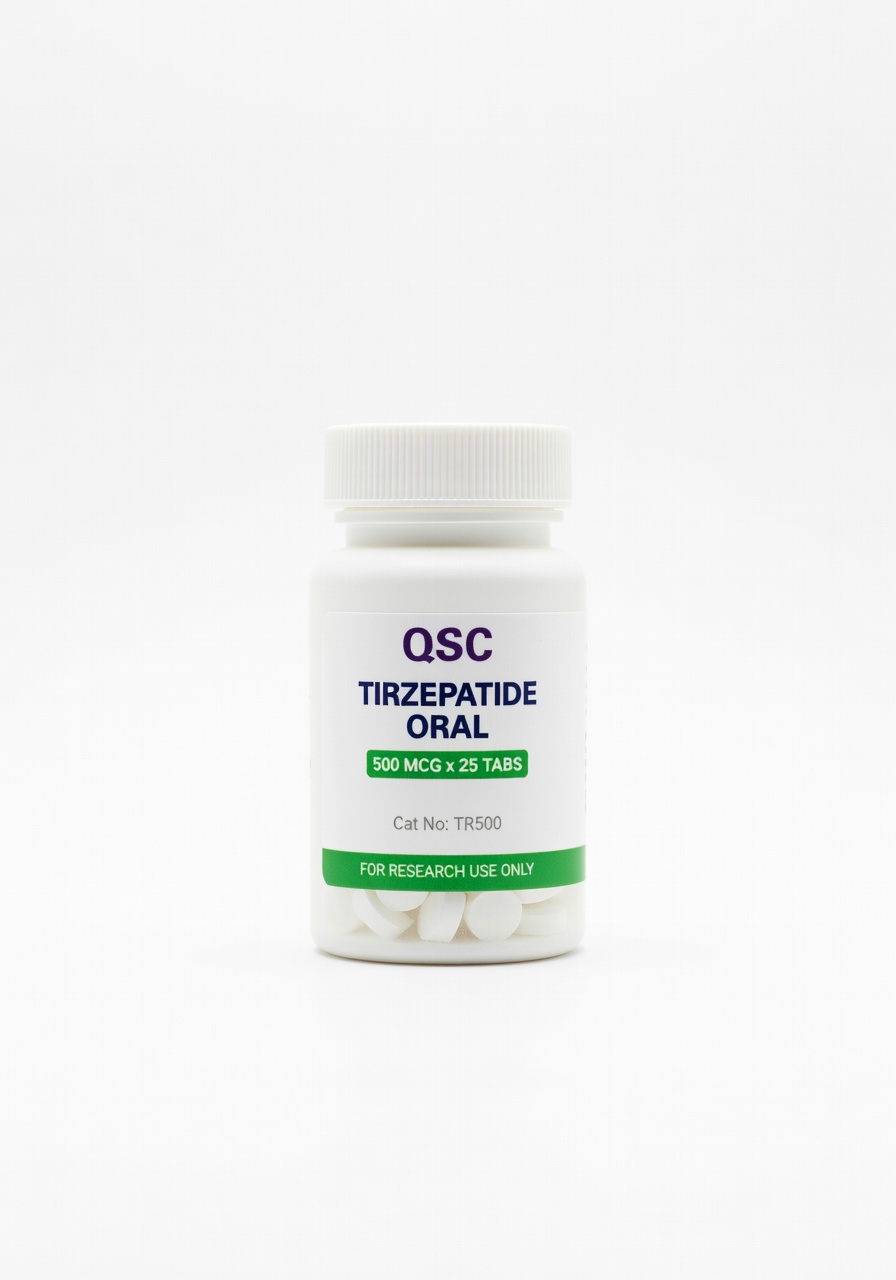 Tirzepatide Oral 500mcg*25tabs — QSC product photo